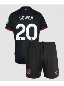 Billige West Ham United Jarrod Bowen #20 Bortedraktsett Barn 2024-25 Kortermet (+ Korte bukser)